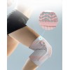 Бандаж на коленный сустав с кольцом (розовый)