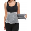 Утягивающий поддерживающий послеродовой пояс-бандаж