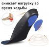 Ортопедические стельки с углублением в пятке, размер 40-42 | Комфорт и поддержка стопы.