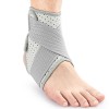 Ортопедический фиксатор голеностопа с компрессией и поддержкой стопы
