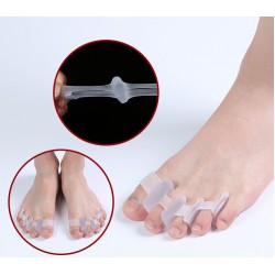 Разделитель пяти пальцев стоп для профилактики и лечения "косточек", деформаций пальцев и защиты суставов от н