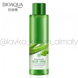 ОСВЕЖАЮЩИЙ И УВЛАЖНЯЮЩИЙ ЛОСЬОН ДЛЯ ЛИЦА С ЭКСТРАКТОМ АЛОЭ BIOAQUA REFRESH & MOISTURE ALOE VERA ESSENCE