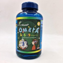 Капсулы Омега-3, 6, 9 для детей и подостков