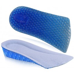 Полустельки "Соты" для увеличения роста 3 см (Синий)