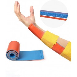 Рулонная шина / мягкий гипс 15?92 см, универсальный бандаж для тела, синий цвет. Арт:40095