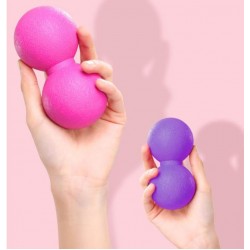 Мяч арахис массажный для МФР и йоги (двойной)