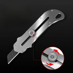 Универсальный монтажный (строительный) нож металлический