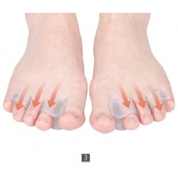 Разделитель для пальцев ног, второй и четвертый палец