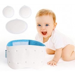 Детский бандаж при пупочной грыже синий