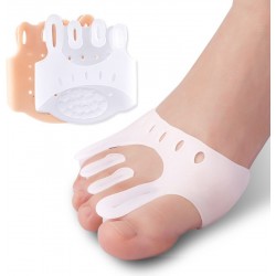 Силиконовый разделитель при вальгусной деформации на все пальцы