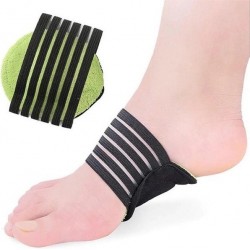 Ортопедическая подушечка-супинатор для стопы с эластичной фиксацией. зеленый 2 шт.