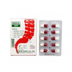 Noxa 20 ноха нокса капсулы для лечения и снятия боли в суставах +  желтые таблетки