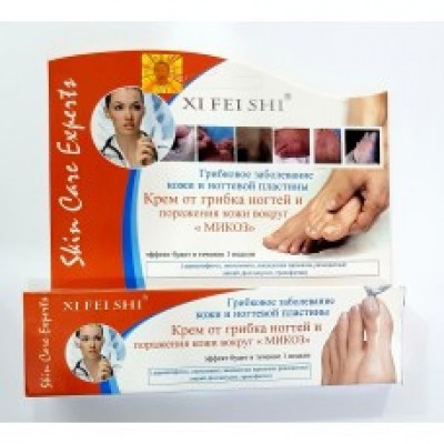 Крем от грибка ногтей и поражении кожи вокруг  "МИКОЗа" от  Щи фей ши. Эффективное средство и Китая
