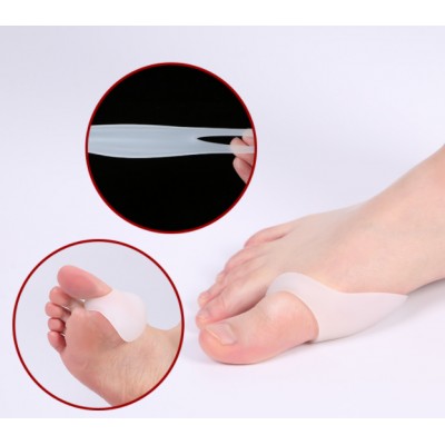 Бурсопротектор фиксатор для большого пальца. Гелевая защитная накладка для пальцев ног без разделителя