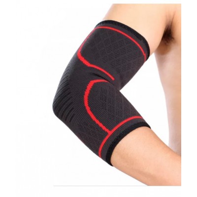 Налокотник спортивный. Бандаж локтевого сустава. Локтевой бандаж тугой эластичный дышащий