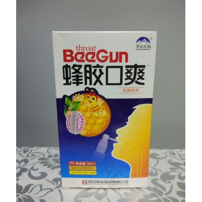 Китайский Спрей для горла с прополисом BeeGun