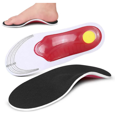 Ортопедические стельки с высокой поддержкой свода стопы для мужчин и женщин. Размер 40-46